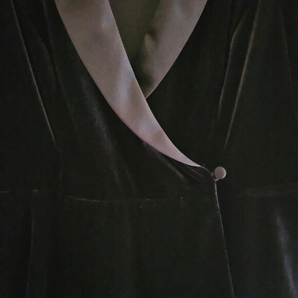 Alex Evenings Petite Velvet Wrap Top NWT XLP - Picture 5 of 9